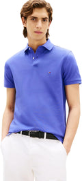 Trendy Short Sleeve Polo Men's Shirts by Tommy Hilfiger