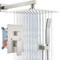Aolemi Rain Shower Faucet Set with Handheld Spray for Modern Bathrooms