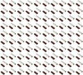100 pcs 8 AWG Butt Splice Connector with Heat Shrink - Marine Grade