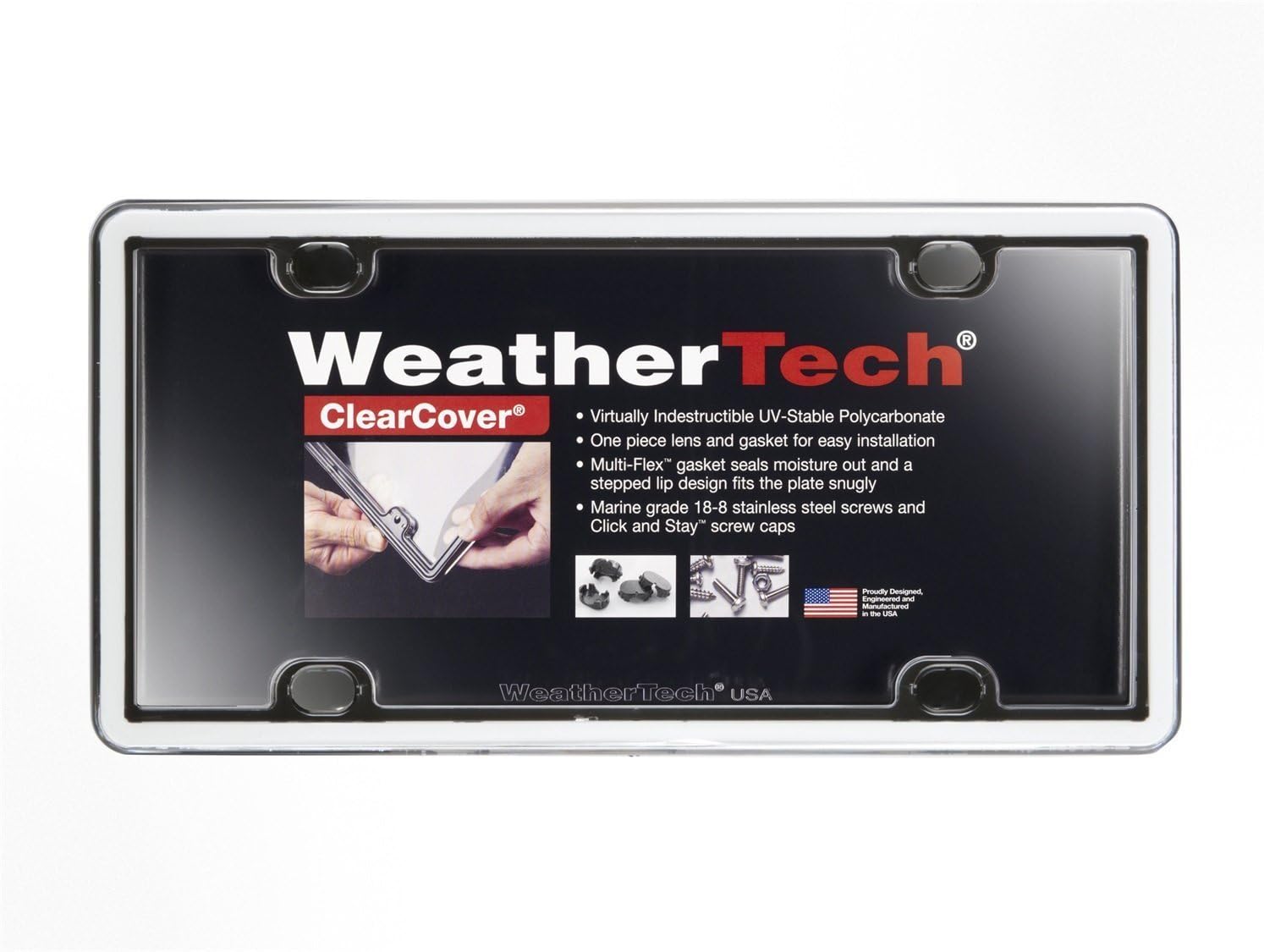 WeatherTech ClearCover License Plate Cover and Frame Review