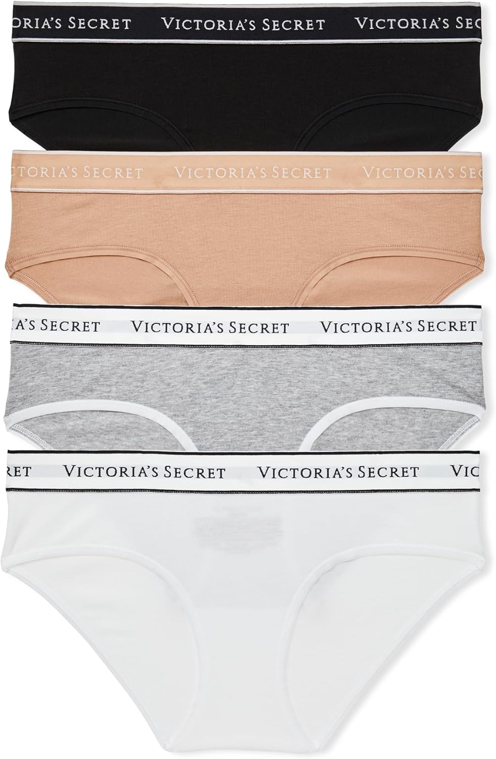 Victoria's Secret Women's Cotton Logo Hipster Underwear Multi Pack