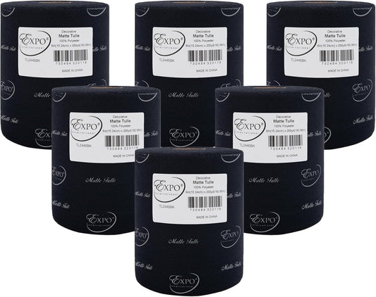 Decorative Matte Tulle Rolls for Crafting and Decoration Needs