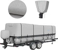 Tuszom 900D Solution-Dyed Polyester Pontoon Boat Cover - Durable