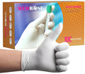 MedRose Large Latex Gloves - 1000 Count Disposable Powder Free