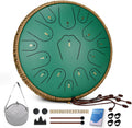 Steel Tongue Drum 14 in 15 Notes C Major - Rich, Soothing Tone
