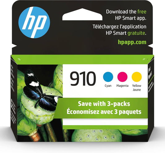 HP 910 Ink Cartridges | Vibrant Colors, Instant Ink Eligible