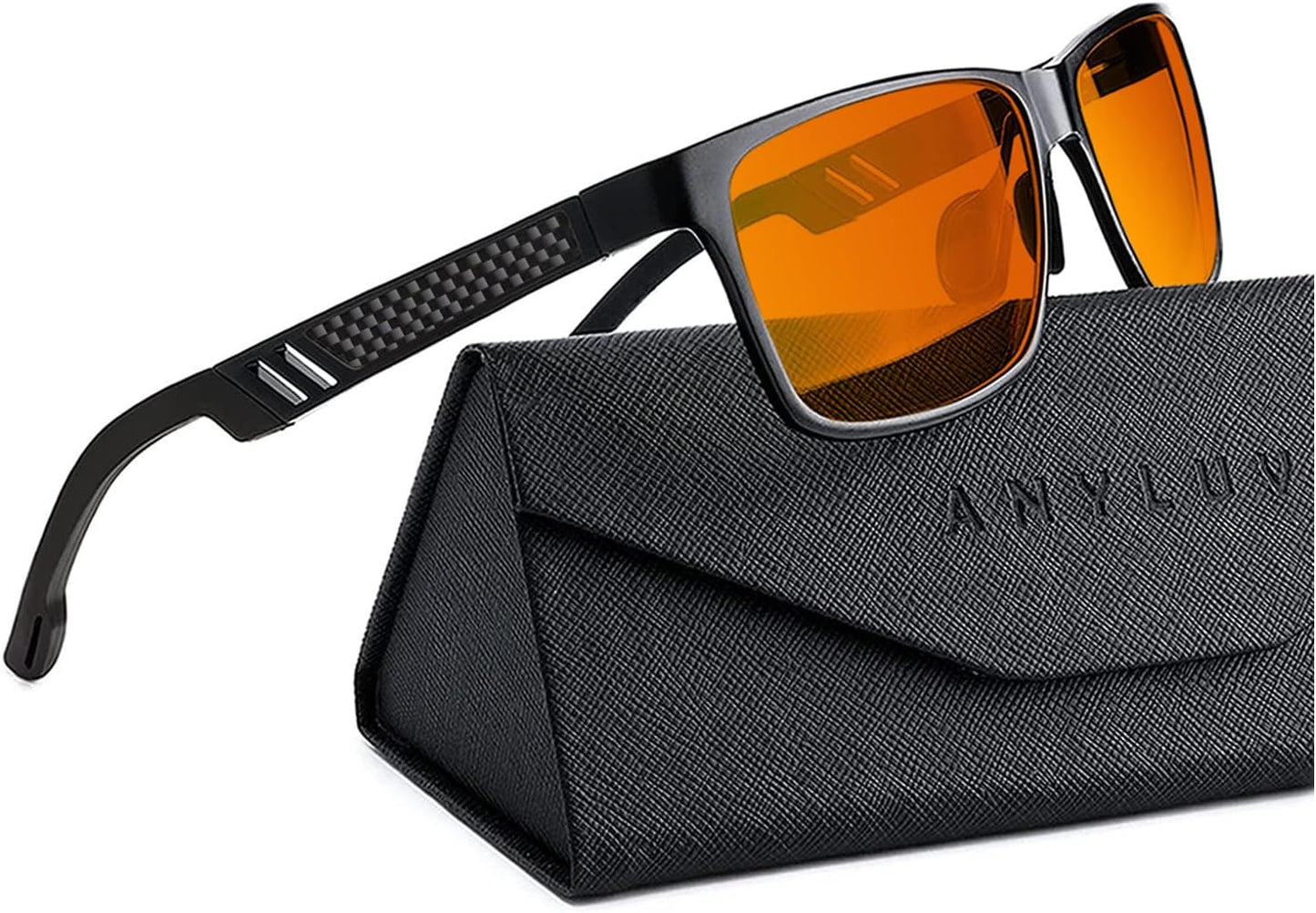 ANYLUV Blue Light Blocking Glasses for Men - Eye Protection