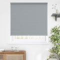 Cordless Cellular Shades Blackout Honeycomb Shades - Dark Grey