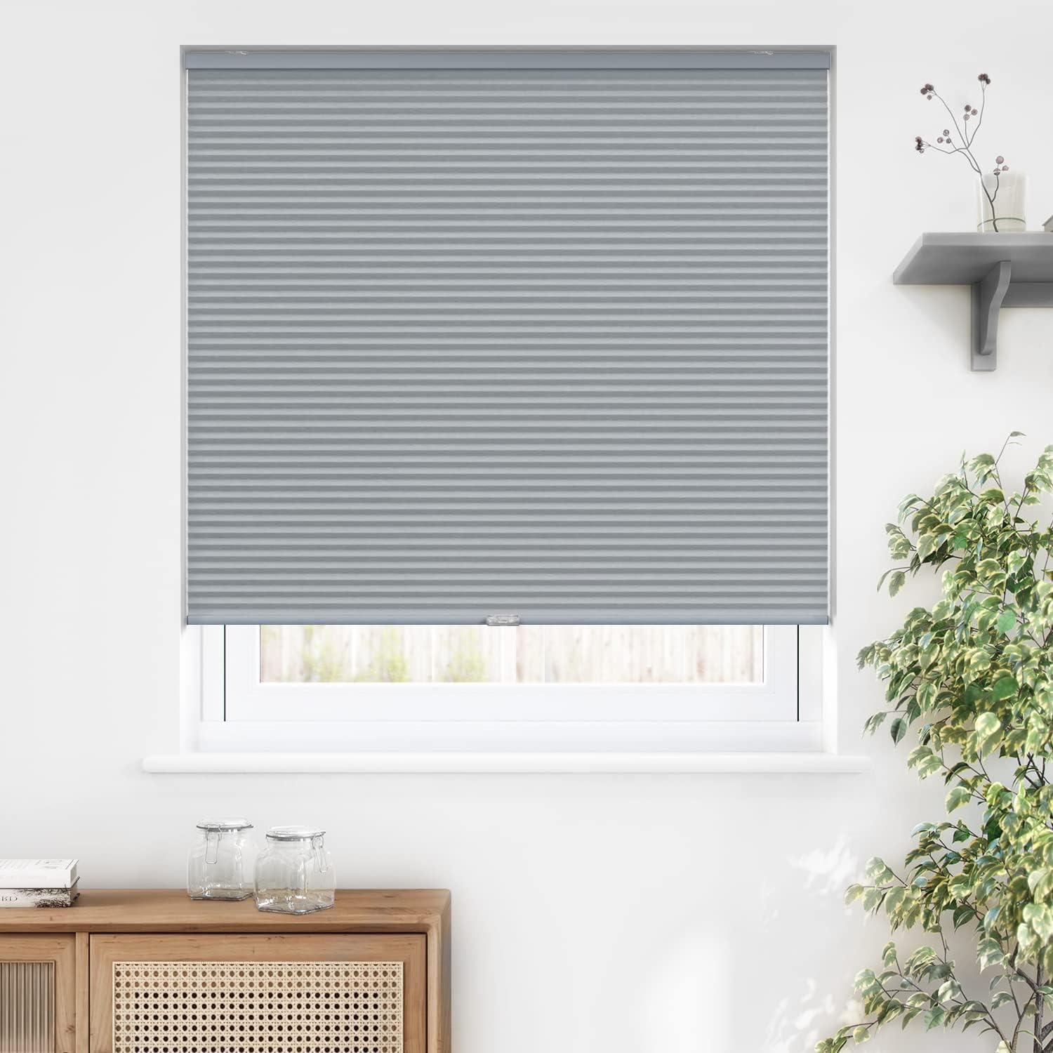 LazBlinds Cordless Cellular Shades for Blackout Privacy & Insulation
