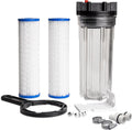 Cold Plunge Water Filter System 10ft Housing - Inline Sediment