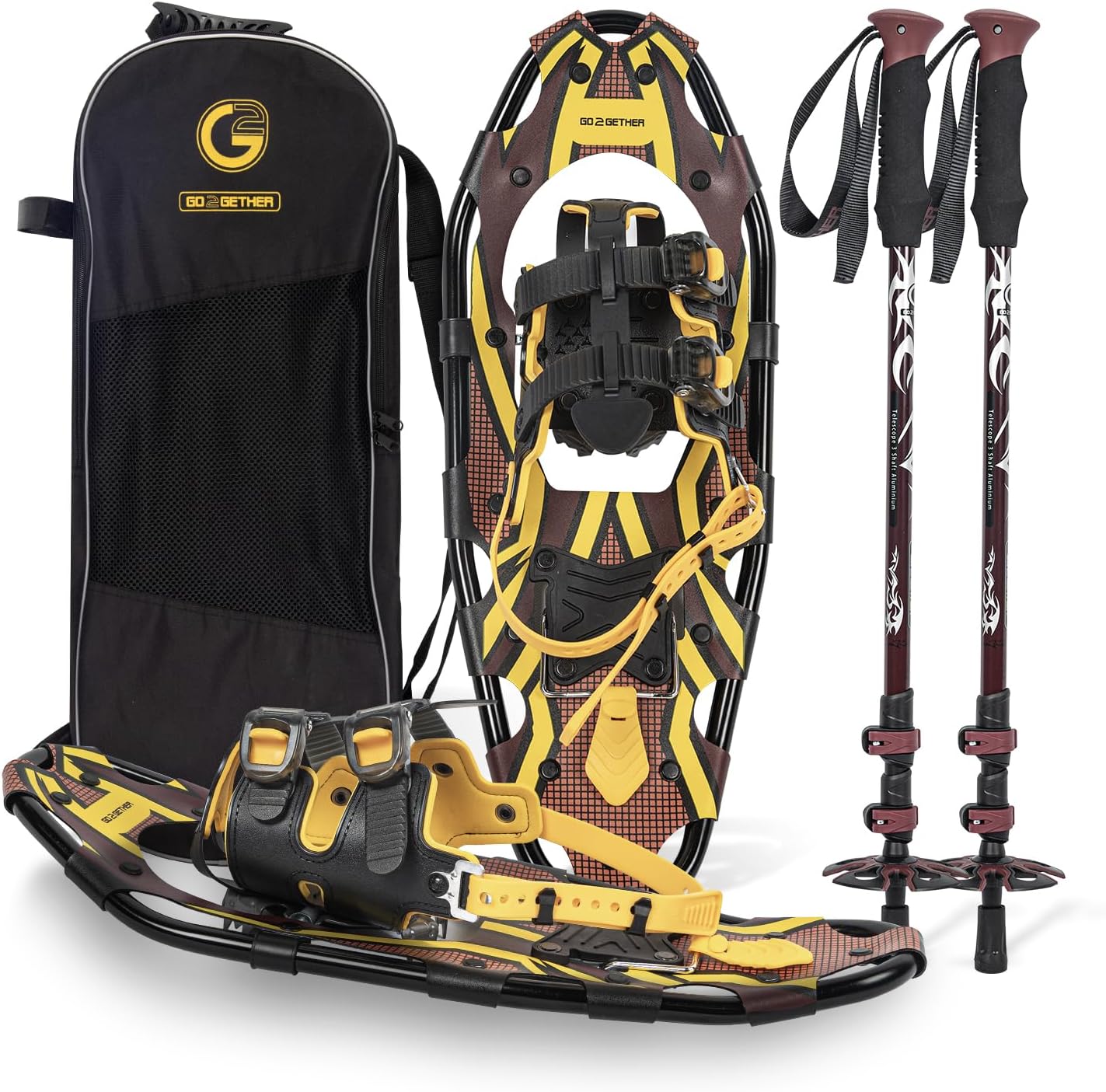 G2 Lightweight Snowshoes with EVA Padded Binding for Comfort