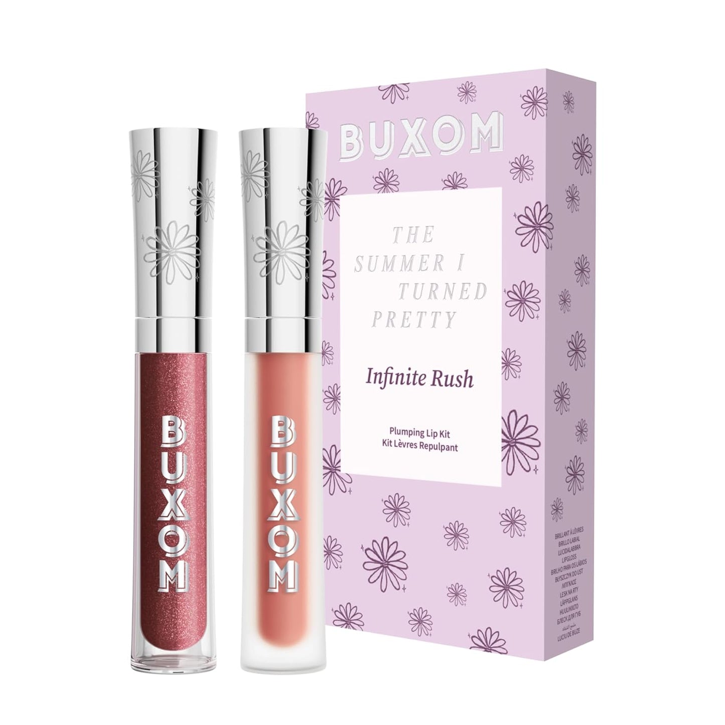 Buxom Lip Gloss Kit for Fuller-Looking Lips and High Shine