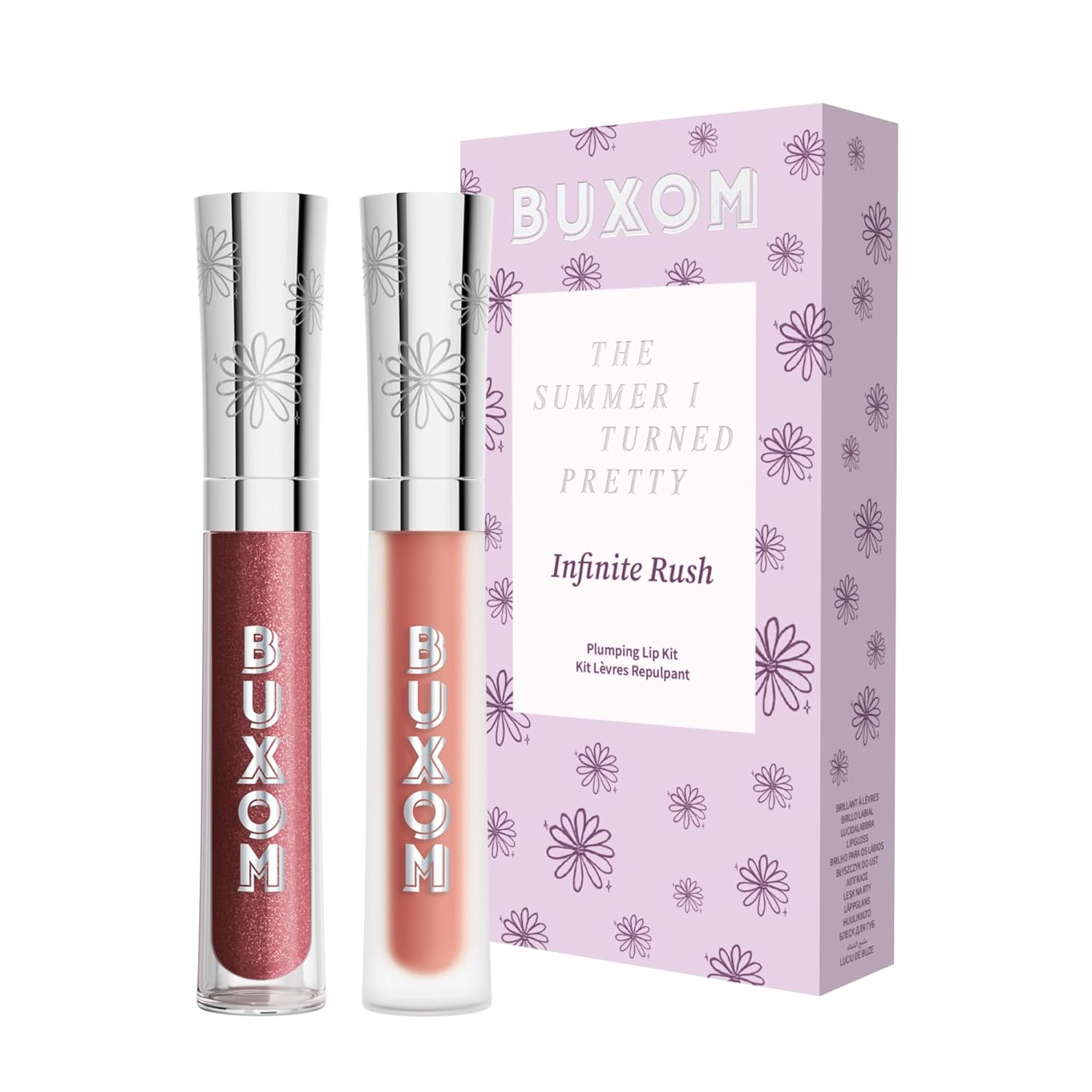 Buxom Lip Gloss Kit for Fuller-Looking Lips and High Shine