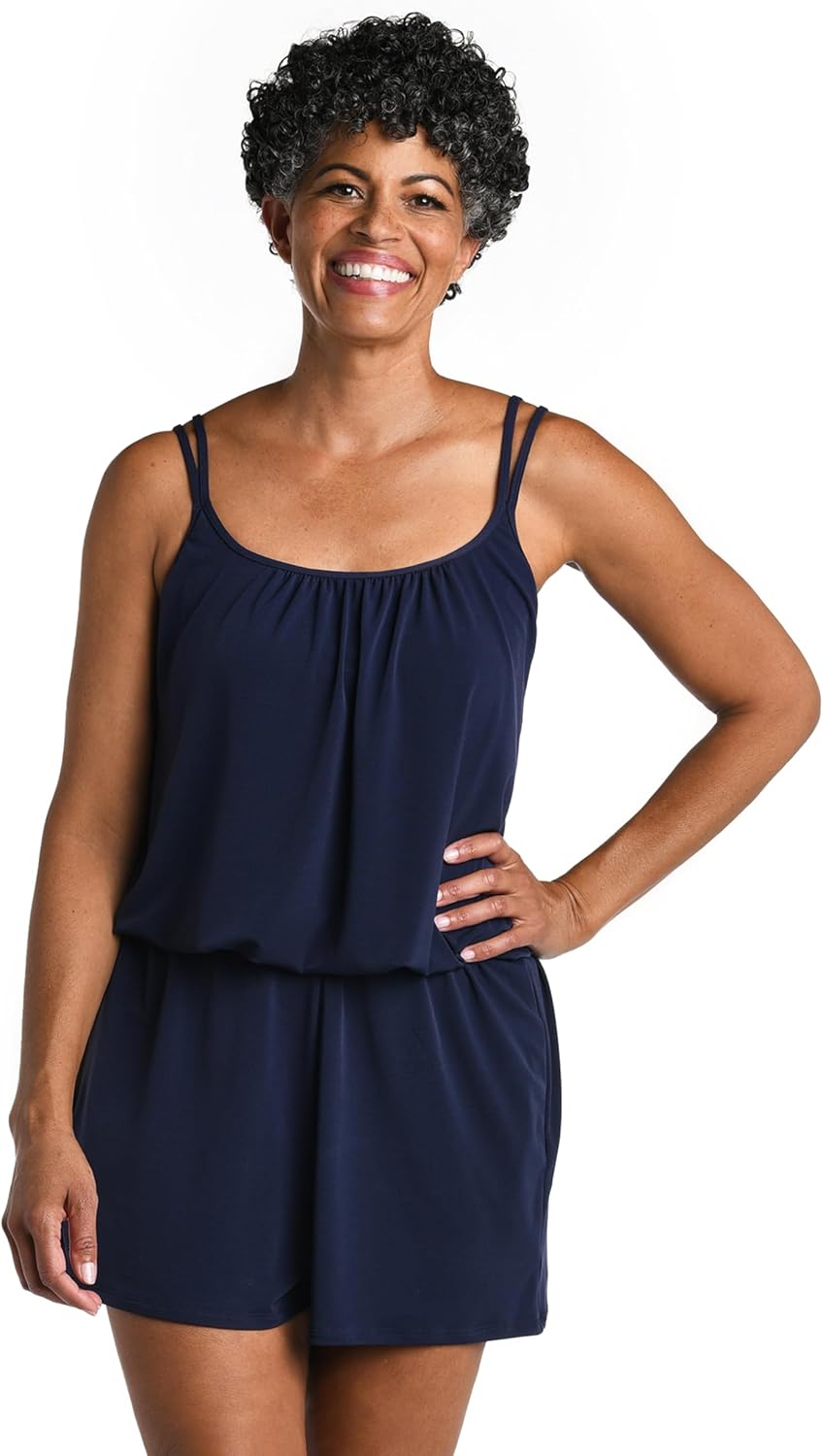 Maxine of Hollywood Women's Romper One Piece Swimsuit Review