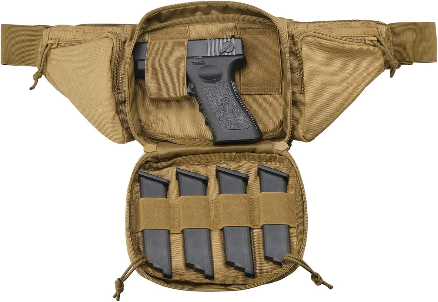 Tactical Fanny Pack Holster for Pistols and Accessories