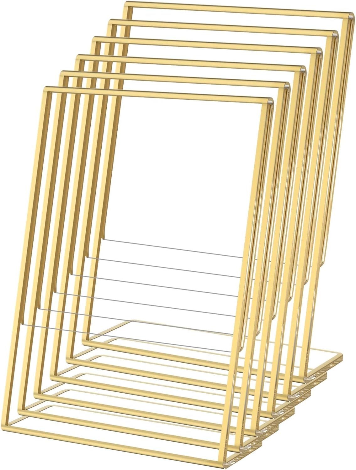 NIUBEE 8.5 x 11 Gold Frames for Signs and Art Displays