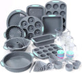 Silicone Baking Pans Set 54 Pieces - Versatile Non-Stick Molds