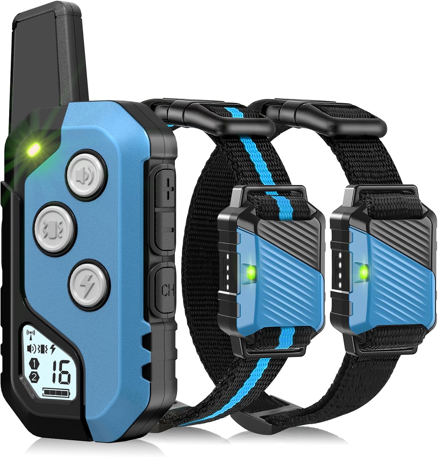 Dog Training Collar for 2 Dogs with Remote and Waterproof Design