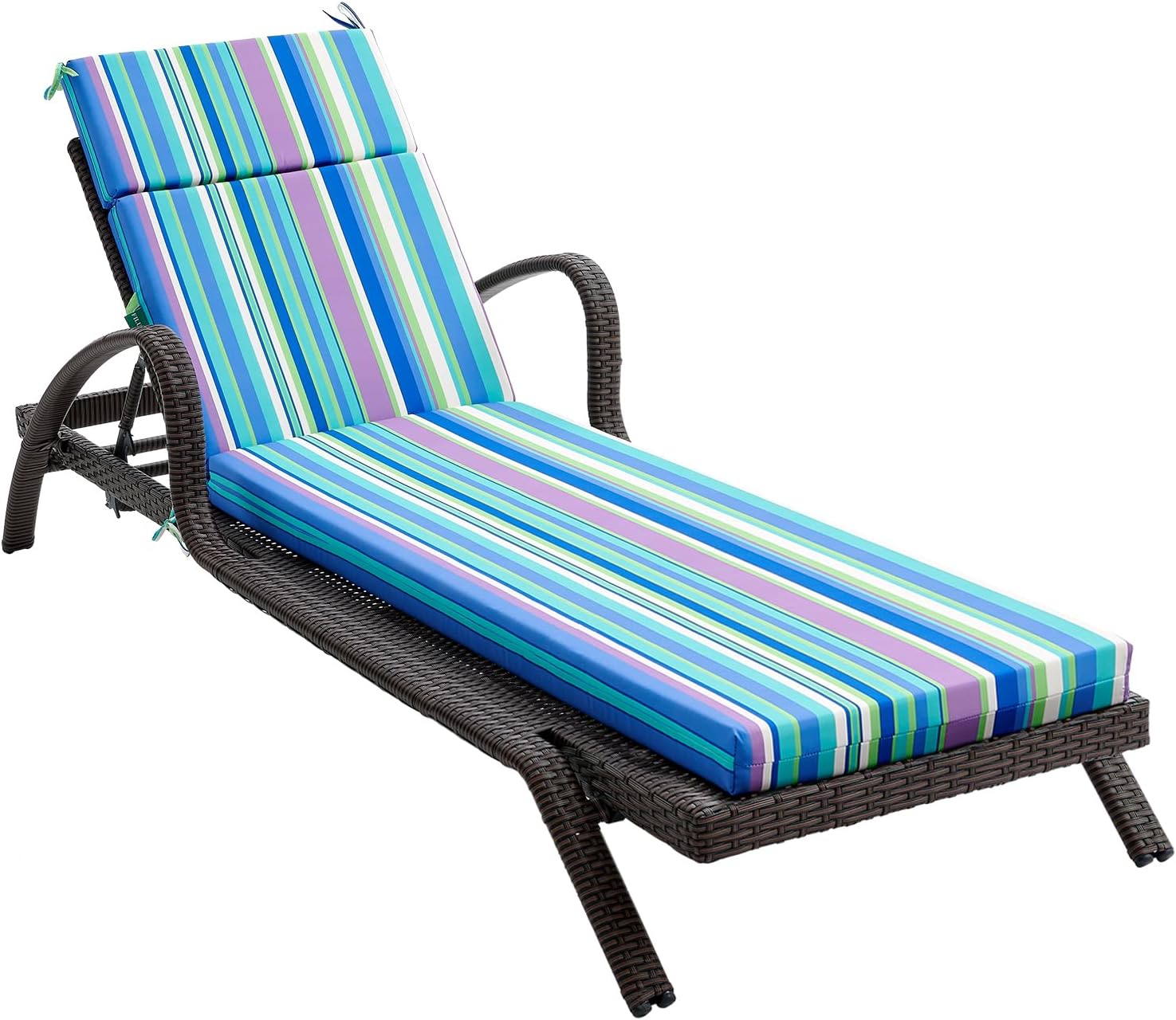 FILUXE Chaise Lounge Cushions for Outdoor Furniture Comfort