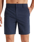 Mens Golf Shorts 7in or 9in Flat Front Hybrid Short - Quick Dry