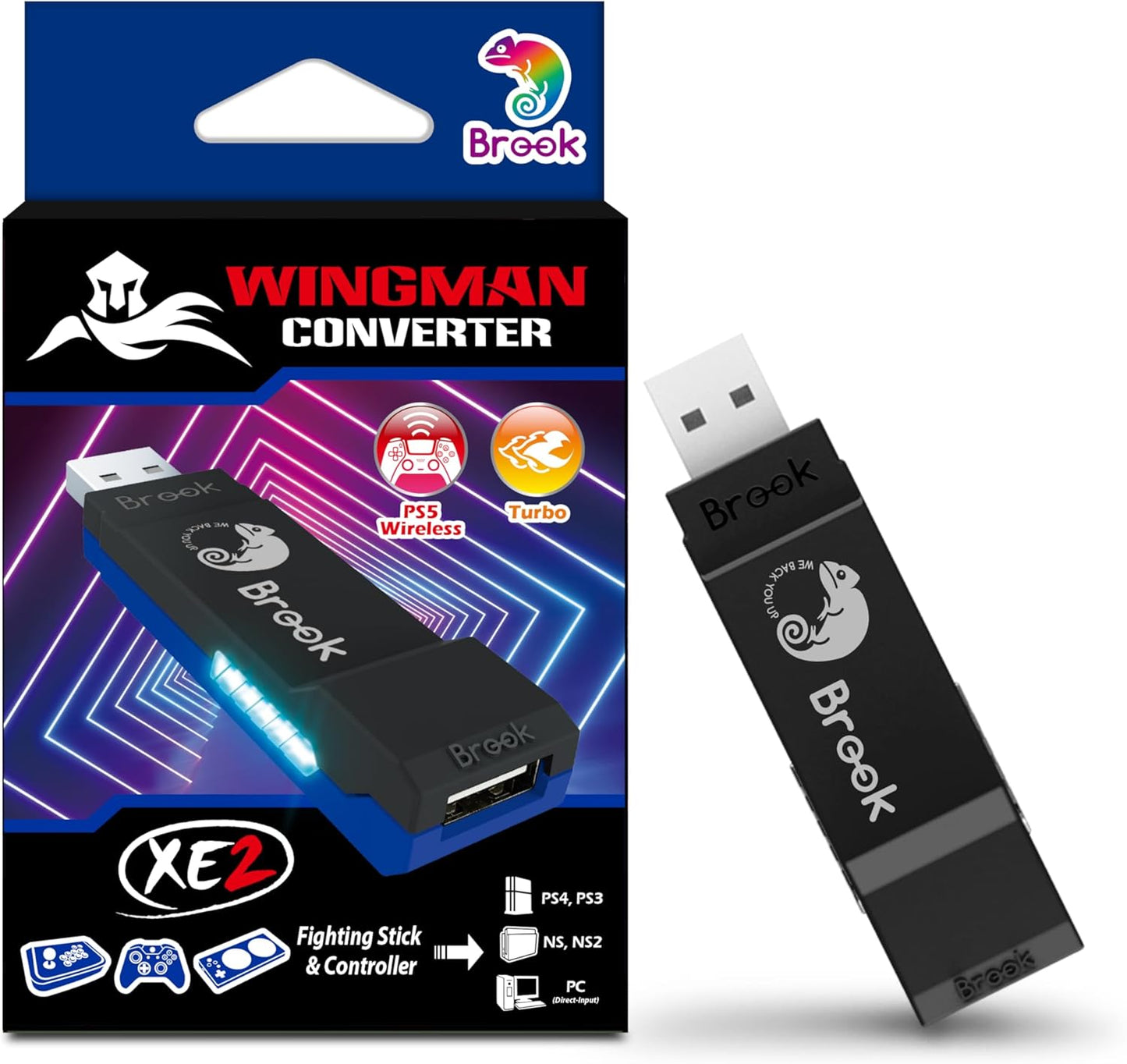 Brook Wingman XE 2 Converter - Ultimate Wireless Controller Adapter