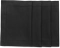 Black Placemats Set of 4 for Fall and Holiday Celebrations
