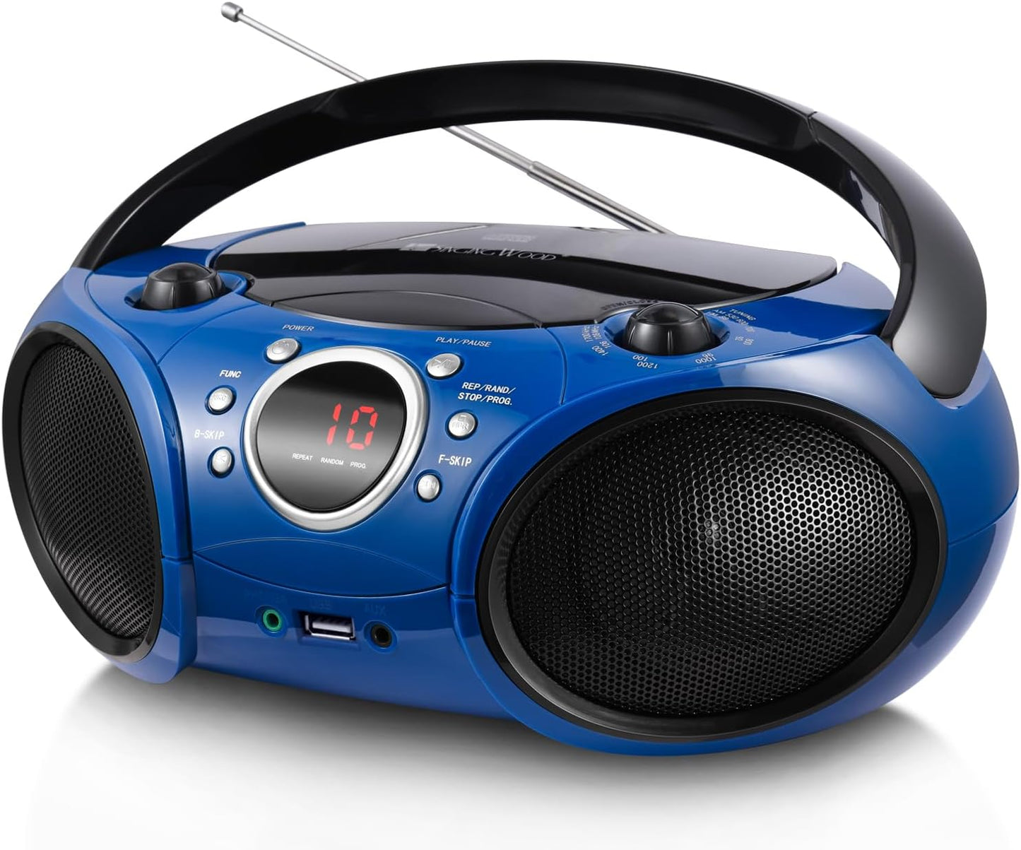Singingwood 030BT CD Player Boombox with Bluetooth and USB