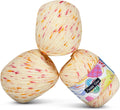 KnitPal Painted Wool Yarn 3-Skein Pack - Soft DK Weight Yarn