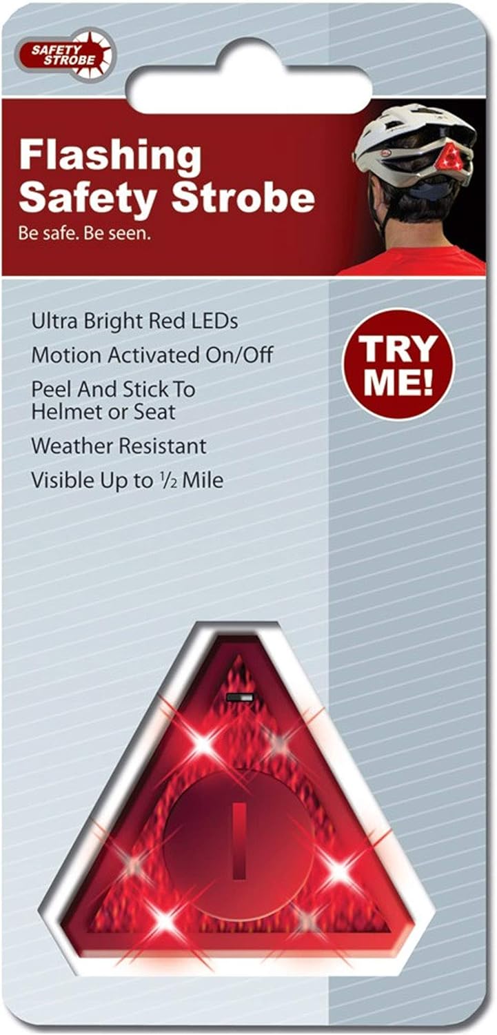Motion-Activated Helmet Light - Improve Safety!