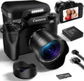 4K Digital Camera for Photography 64MP Vlogging Camera - Compact 2024