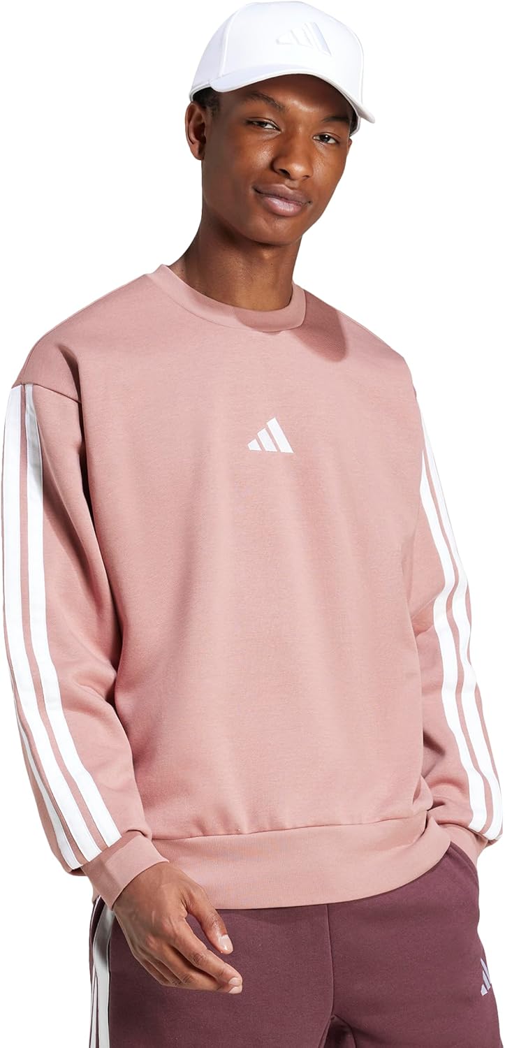 adidas Men's Essentials 3-Stripes Fleece Sweatshirt Review
