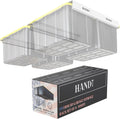 Overhead Garage Storage Rack for 27 Gallon Totes - Heavy Duty Ceiling