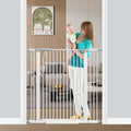 Fairy Baby 40.5 in Extra Tall Baby Gate for Stairs and Doorways