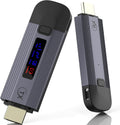 Wireless HDMI Transmitter and Receiver 4K - Portable Metal HDMI