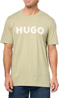 HUGO Mens Print Logo Short Sleeve T-Shirt - Clean Casual Style
