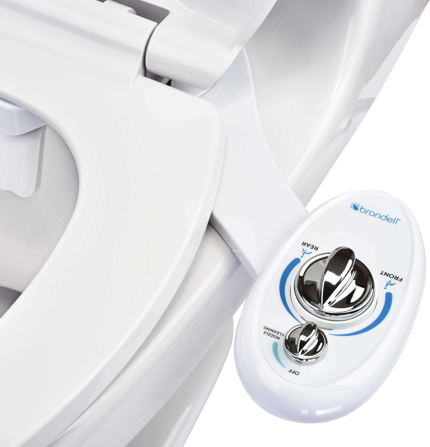 Brondell SouthSpa Dual Nozzle Bidet Attachment for Left-Handed Users