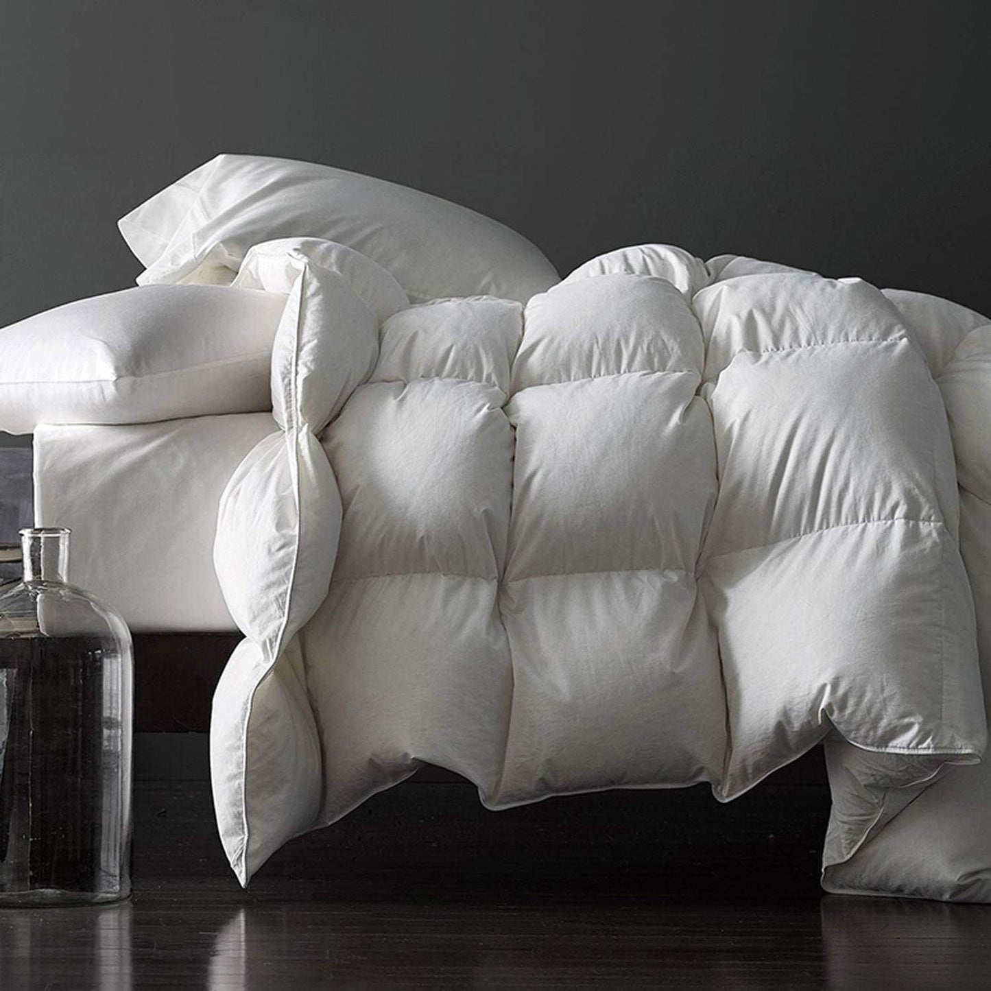 Royoliving Premium Feathers Down Duvet Insert for Twin Size