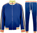 G-Style USA Men's Tiger Pattern Tracksuit Sets - Retro Look & Comfort