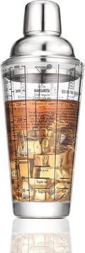 14oz Glass Cocktail Shaker with Recipes - Langus Goods