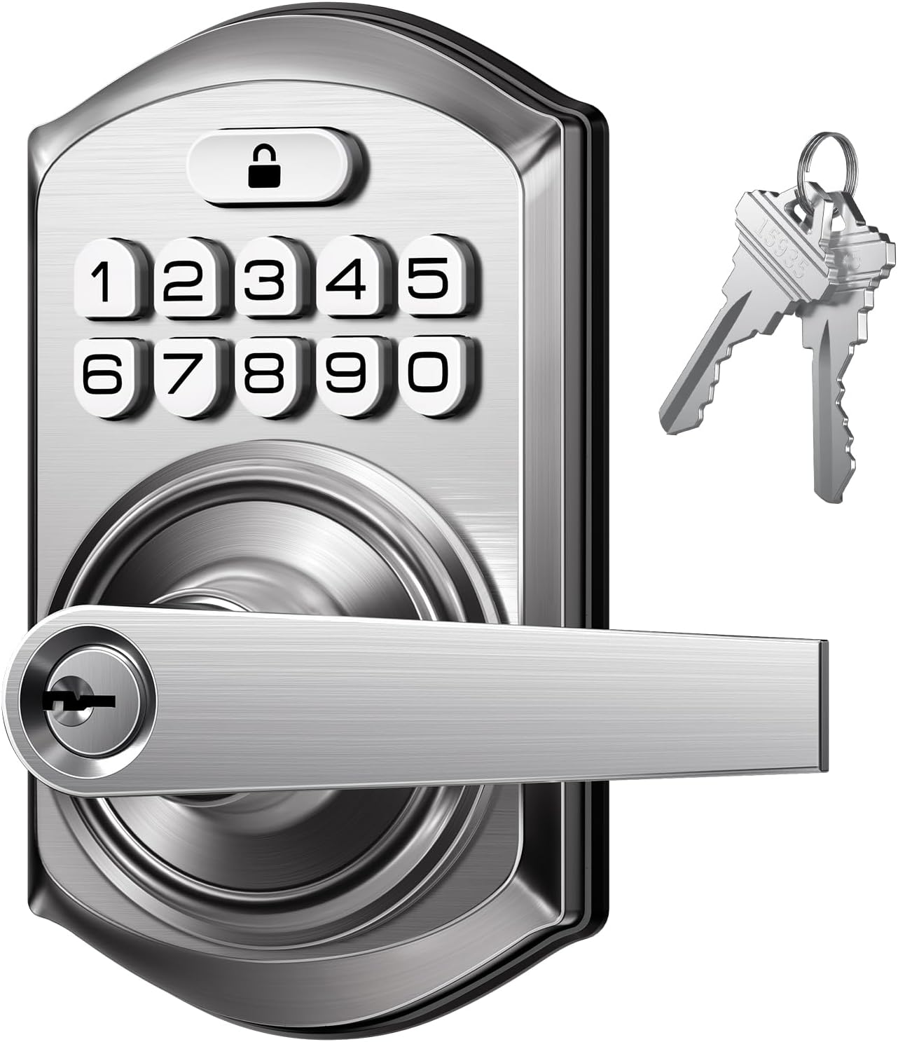 TEEHO TE004 Keyless Entry Keypad Door Lock - Smart Security