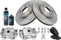 Front Ceramic Brake Kit for 2013-2014 Honda Fit - Complete Set