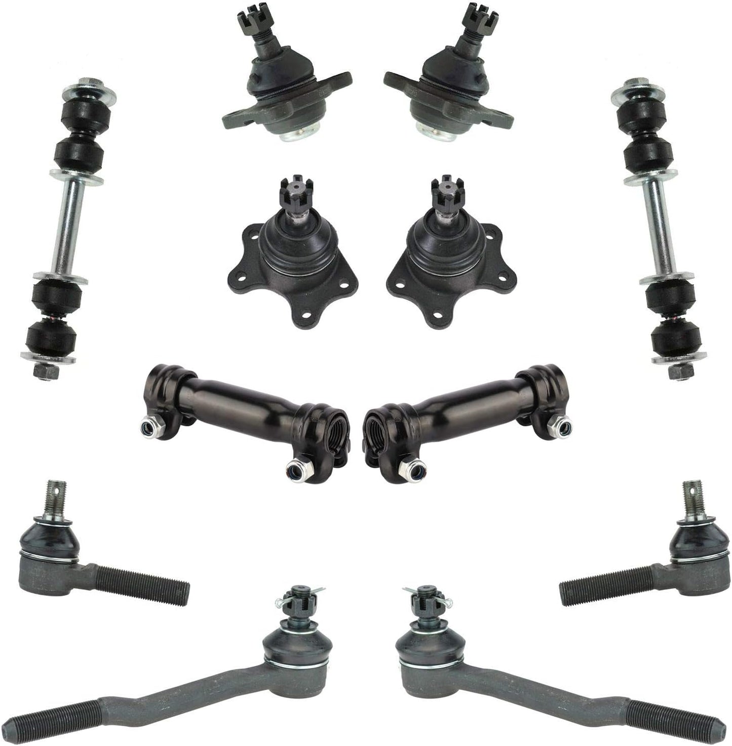 TRQ Front Steering & Suspension Kit for 1986-1989 Toyota 4Runner
