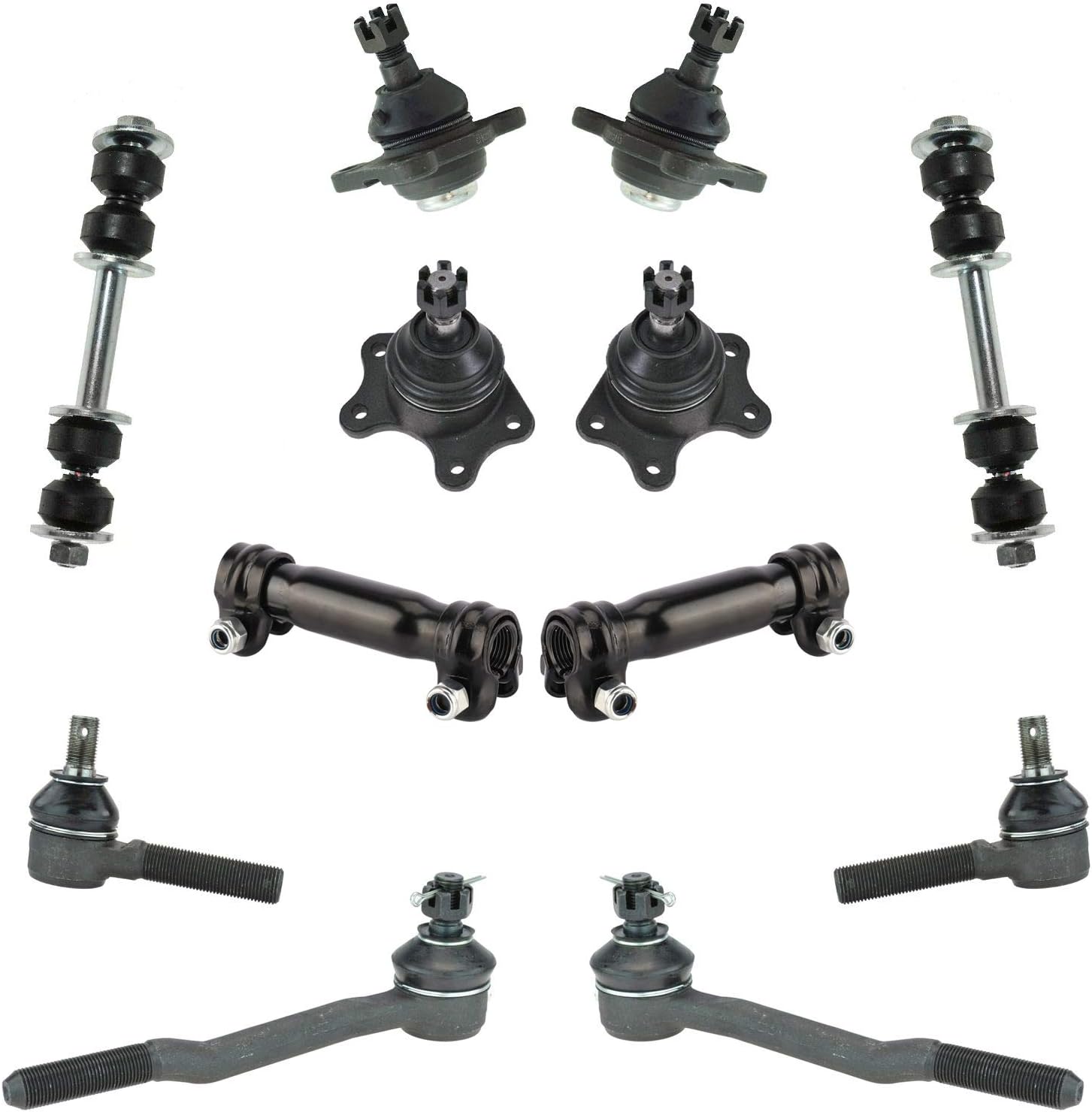 TRQ Front Steering & Suspension Kit for 1986-1989 Toyota 4Runner