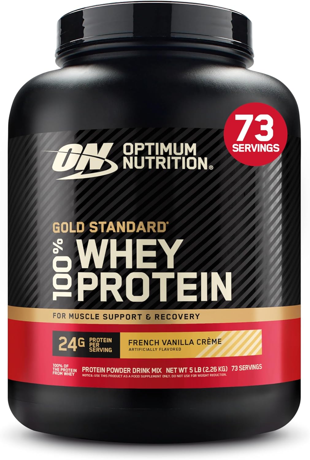 Optimum Nutrition Gold Standard Whey Protein Powder for Muscle