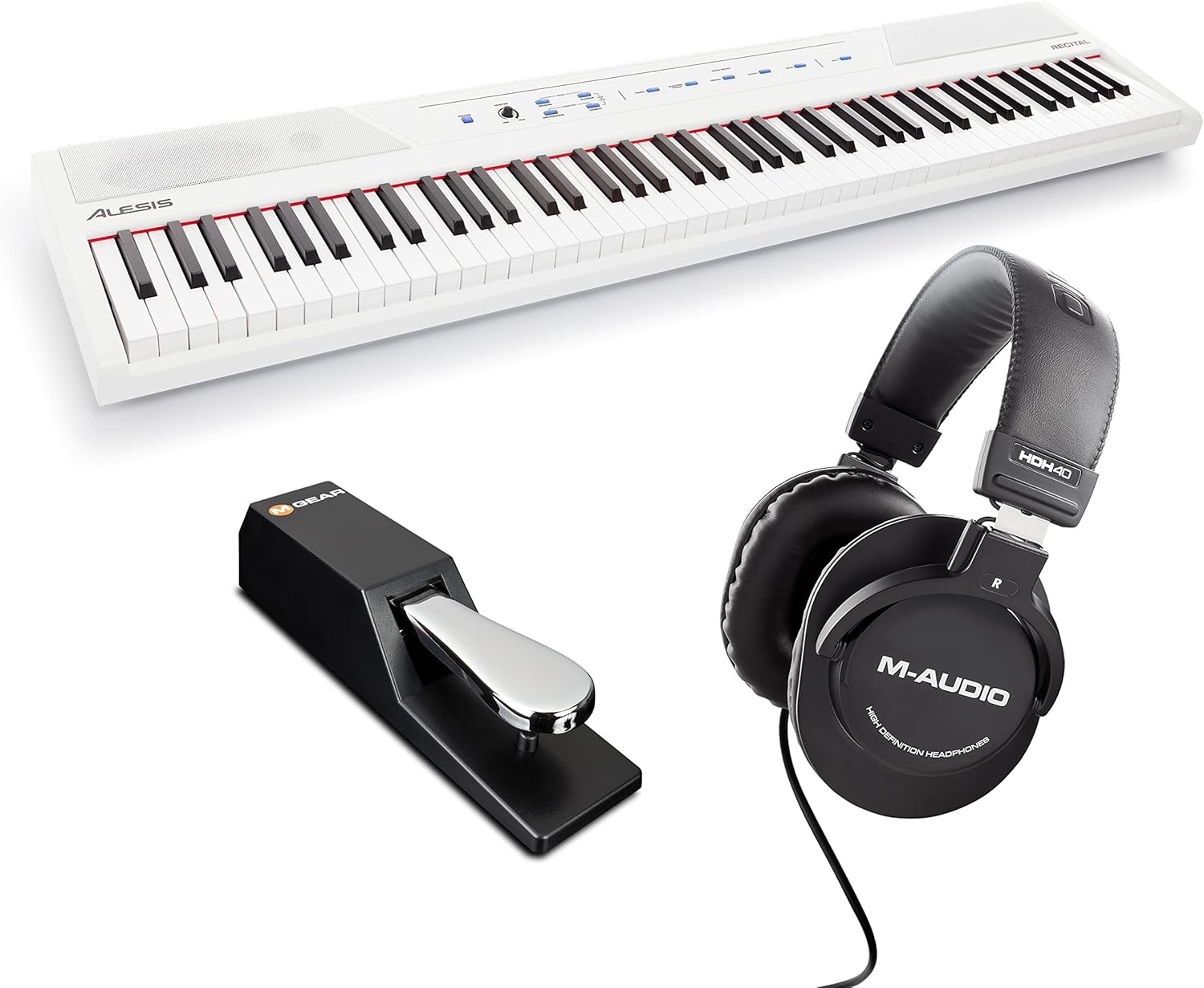 Alesis Recital 88 Key Digital Piano with Premium Features
