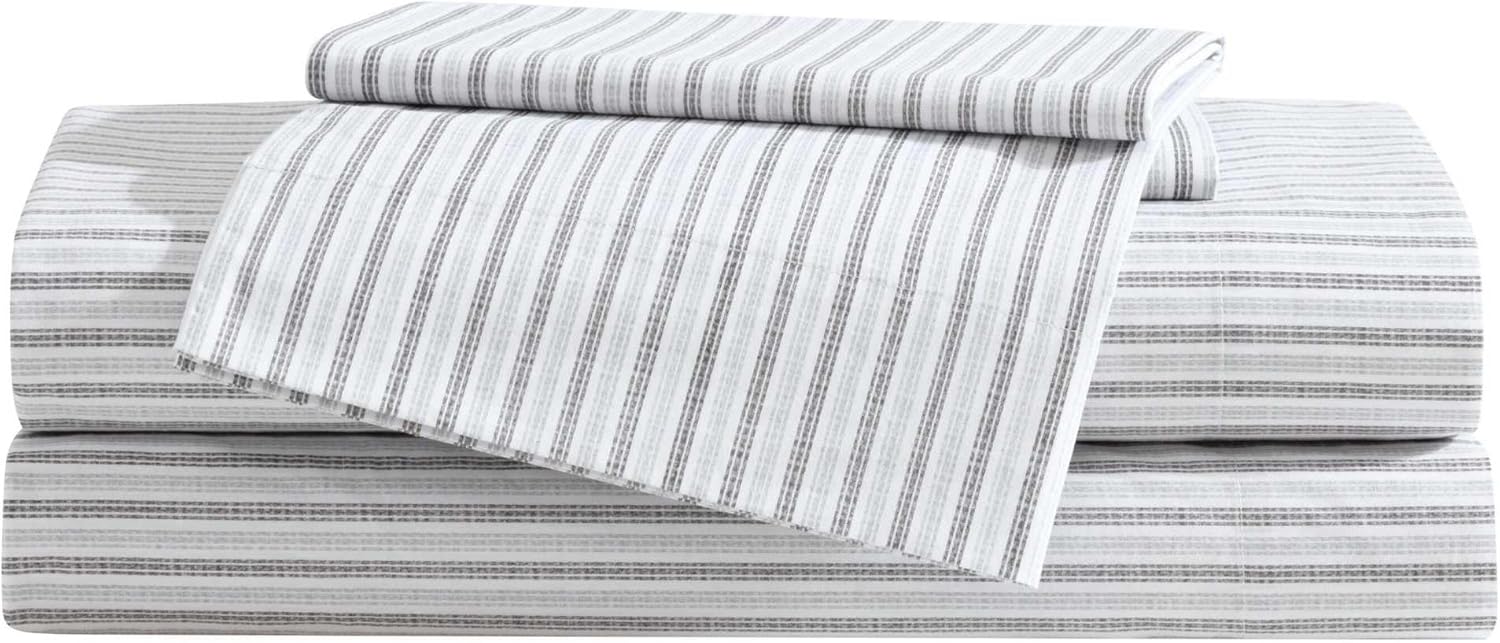 Eddie Bauer Full Sheet Set - Soft Cotton Percale Bedding Set
