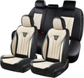 FLORICH Leather Seat Covers Full Set for 5 Seats - Durable Comfort