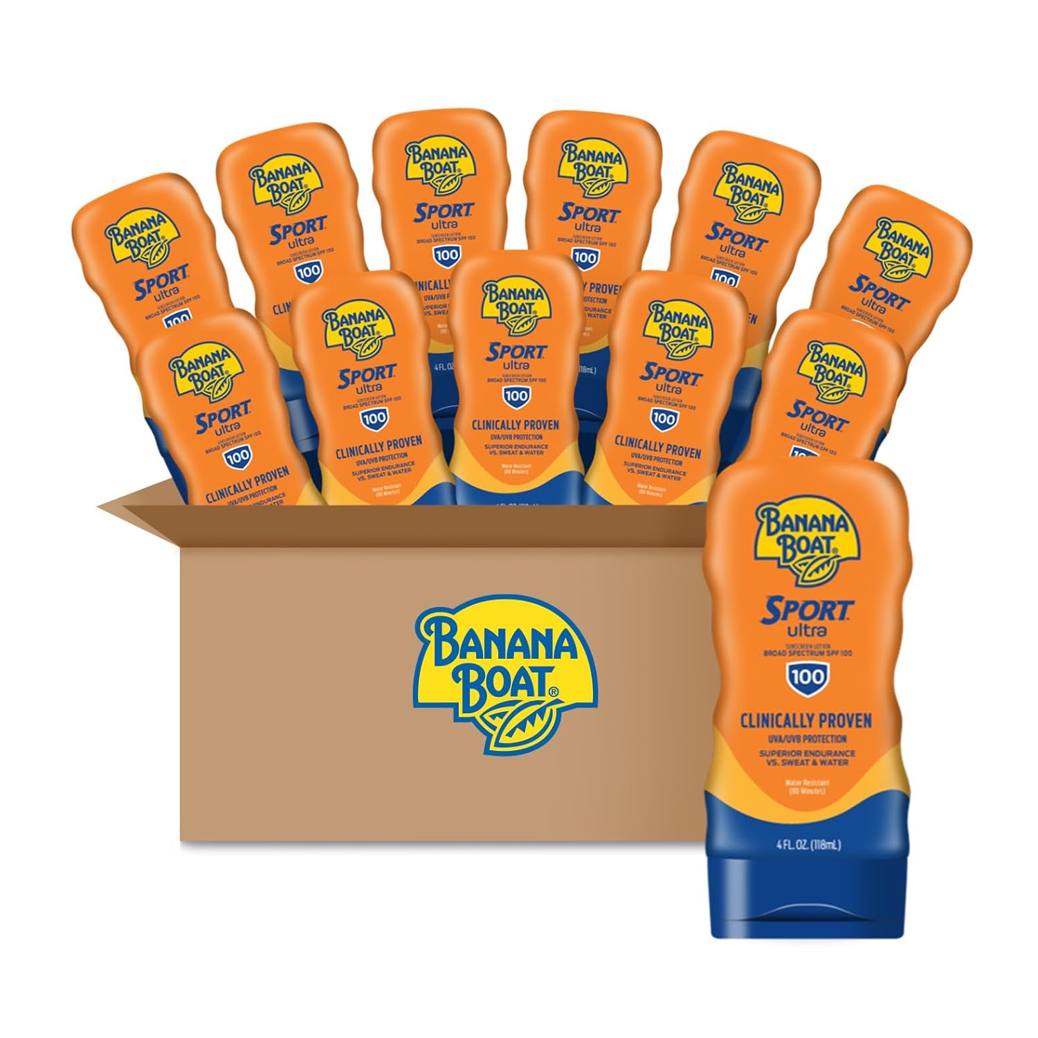 Banana Boat Sport Ultra SPF 100 Sunscreen Lotion for Active Fun