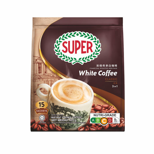 Classic Roasted White Coffee - Super Energy Boost