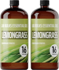 Lemongrass Essential Oil 2-Pack 32oz - Bulk Aromatherapy